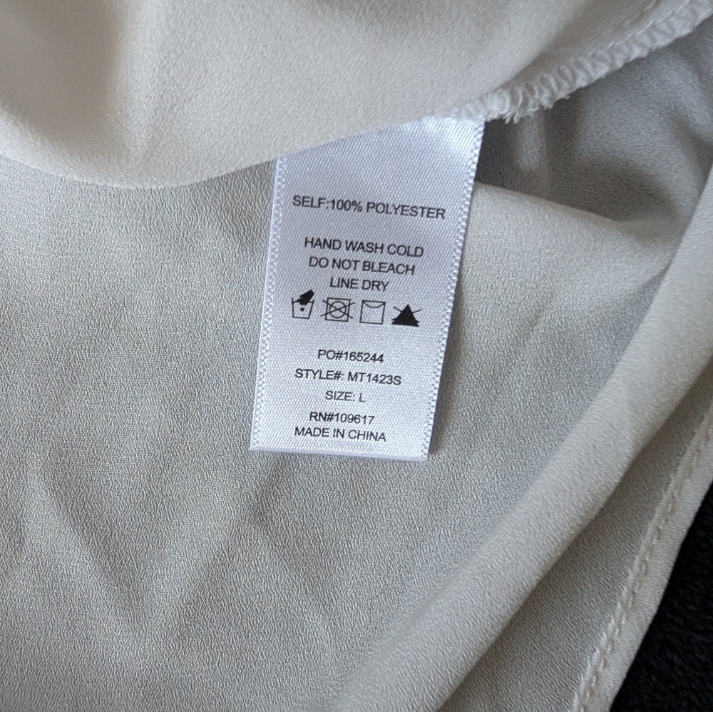 White Going Out Top Halter Tiered Cami Bridal Shower Coastal Cowgirl Y2K L image 10